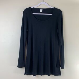 Eileen Fisher Black Large Tunic